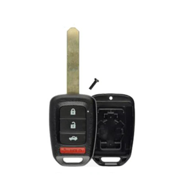 2013-2017 Honda Accord Civic / 4-Button Remote Head Key SHELL / MLBHLIK6-1T-A / AFTERMARKET 2013-2017 Honda Accord Civic / 4-Button Remote Head Key SHELL / MLBHLIK6-1T-A / AFTERMARKET